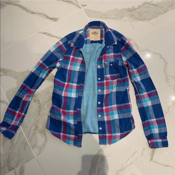 Hollister plaid button down - Picture 1 of 4